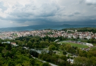 изглед към град Сандански