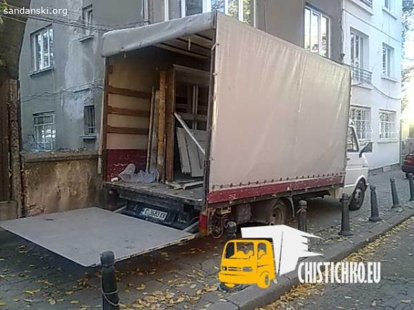 Чистене на мазета и тавани от ненужни отпадъц